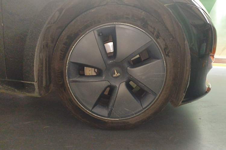 Used Tesla Model 3 2021 Revised Version Standard Range Rear-Wheel Drive Upgraded Edition 3D1 Right Front Wheel Hub