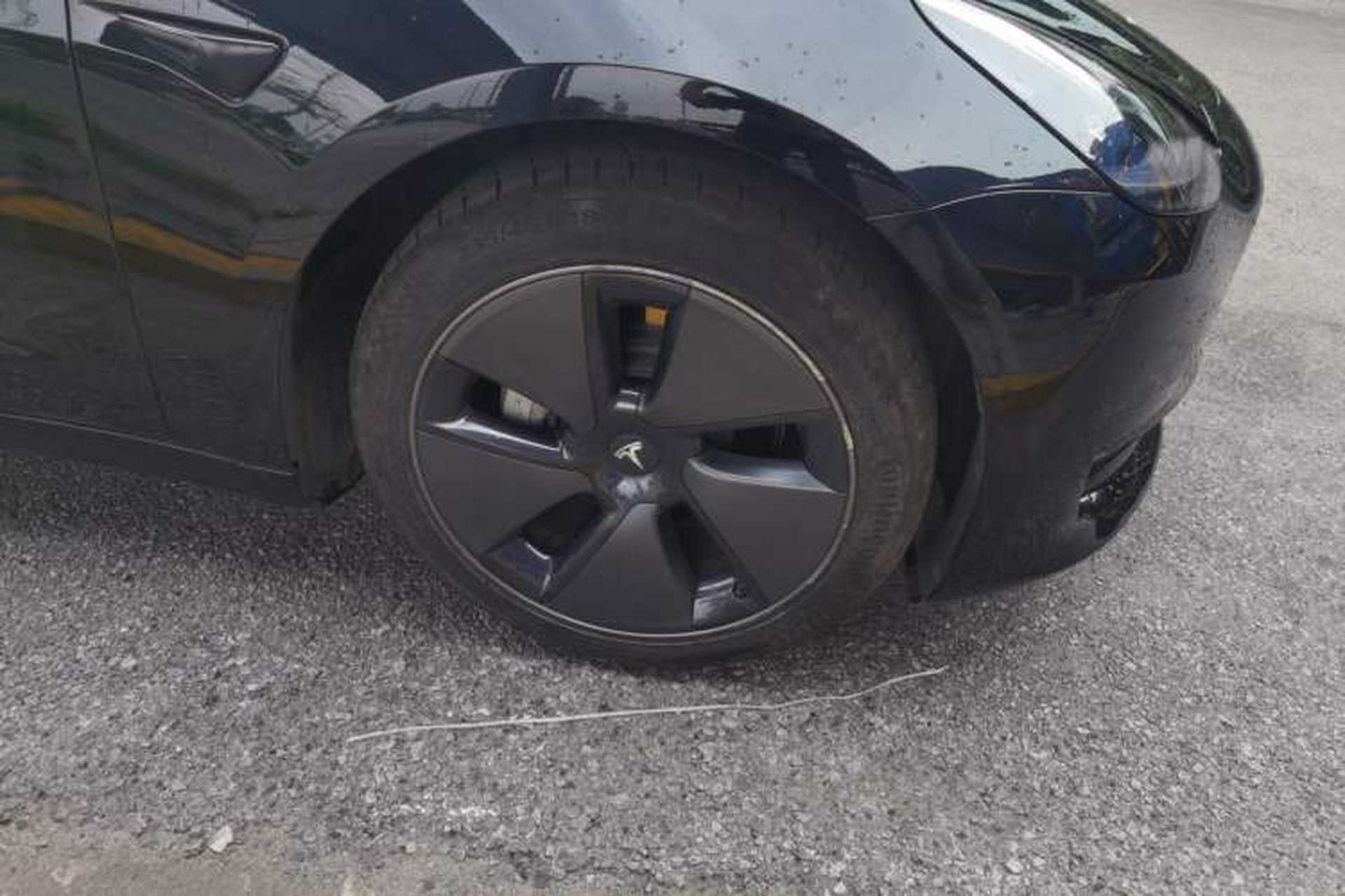 Used Tesla Model 3 2021 Revised Version Standard Range Rear-Wheel Drive Upgraded Edition 3D1 Right Front Wheel Hub
