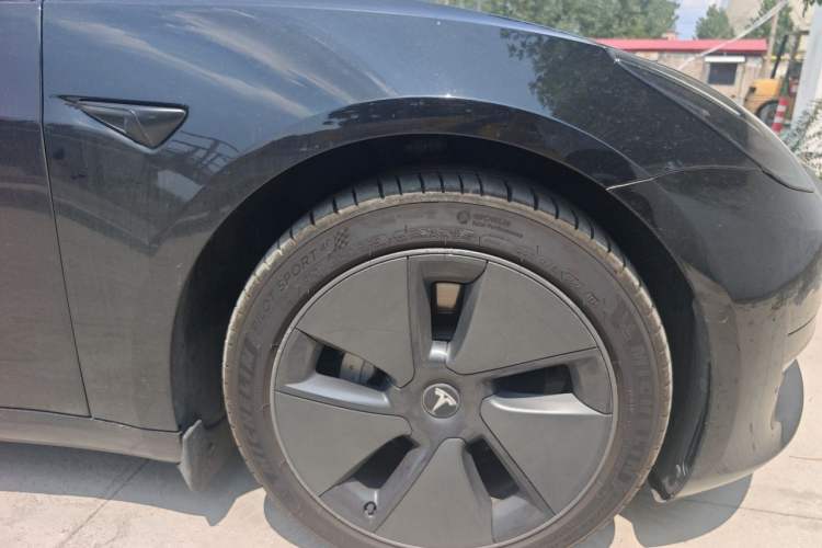 Used Tesla Model 3 2021 Revised Version Standard Range Rear-Wheel Drive Upgraded Edition 3D1 Right Front Wheel Hub