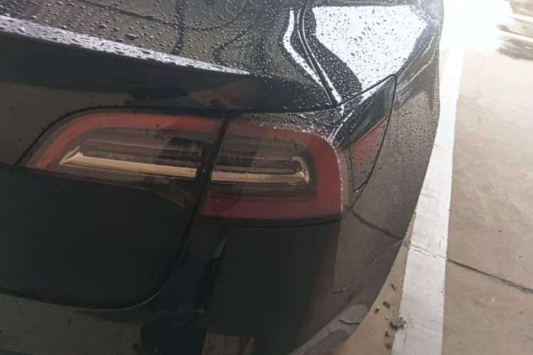 Used Tesla Model 3 2021 Performance High-Performance All-Wheel-Drive Version Right Rear Taillight