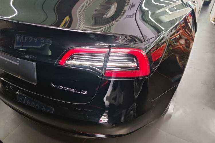 Used Tesla Model 3 2021 Revised Version Standard Range Rear-Wheel Drive Upgraded Edition 3D1 Right Rear Taillight
