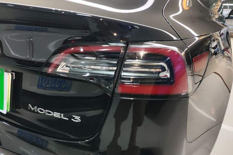 Used Tesla Model 3 2021 Revised Version Standard Range Rear-Wheel Drive Upgraded Edition 3D1 Right Rear Taillight