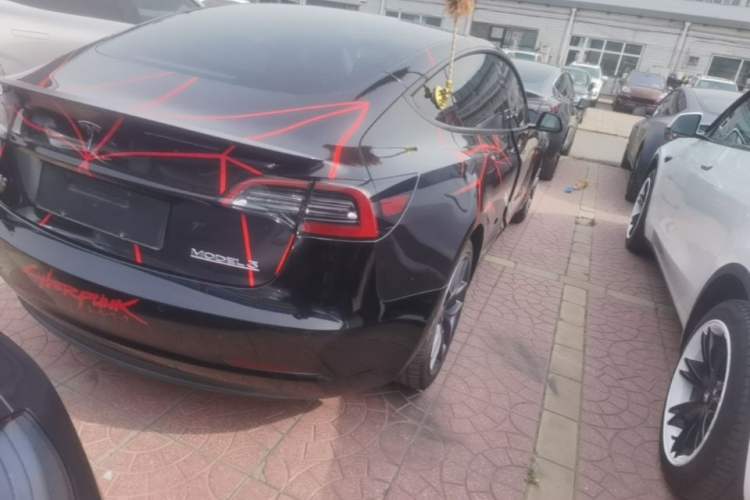 Used Tesla Model 3 2021 Performance High-Performance All-Wheel-Drive Version 3D6 Right Rear Taillight