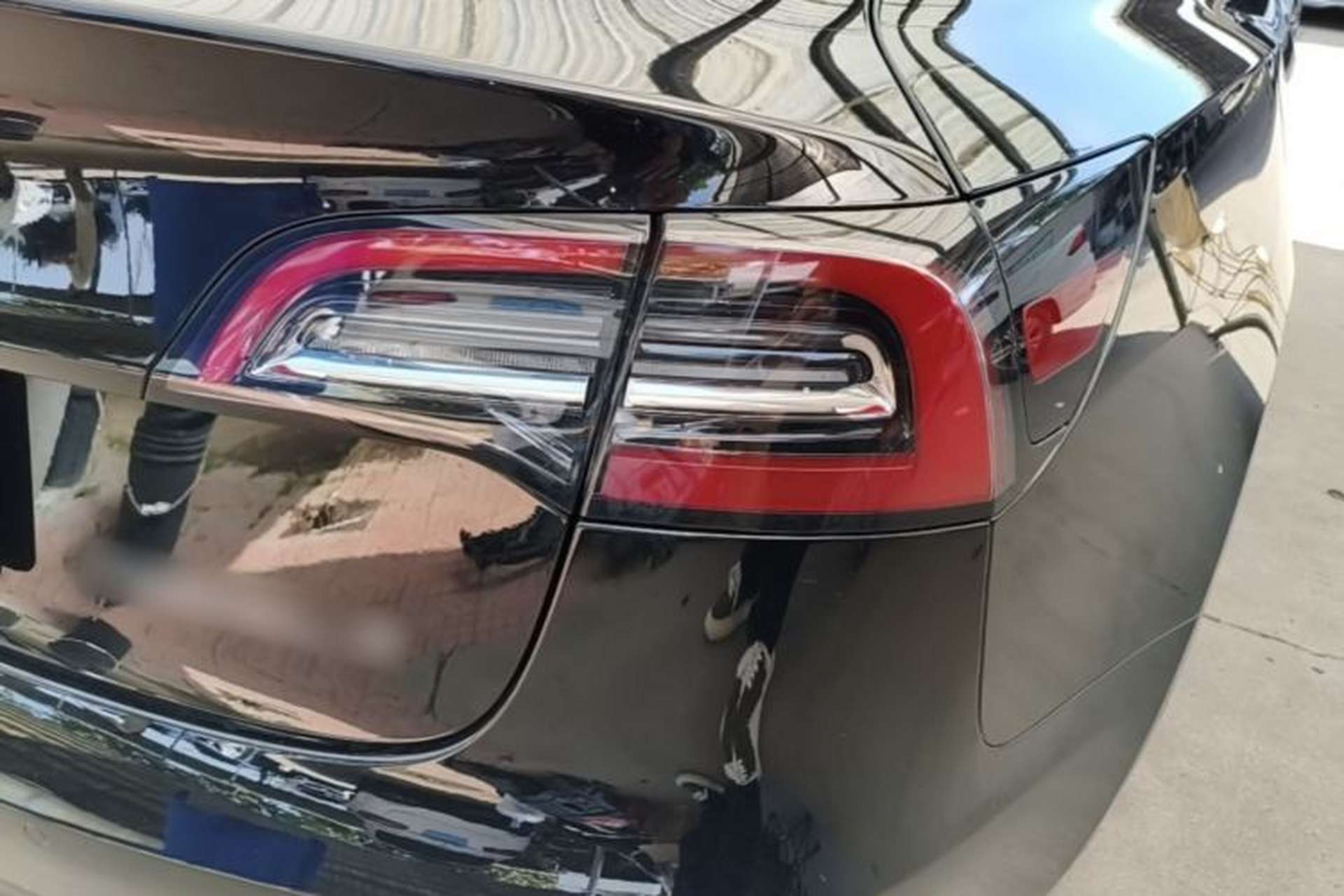 Used Tesla Model 3 2021 Revised Version Standard Range Rear-Wheel Drive Upgraded Edition 3D1 Right Rear Taillight