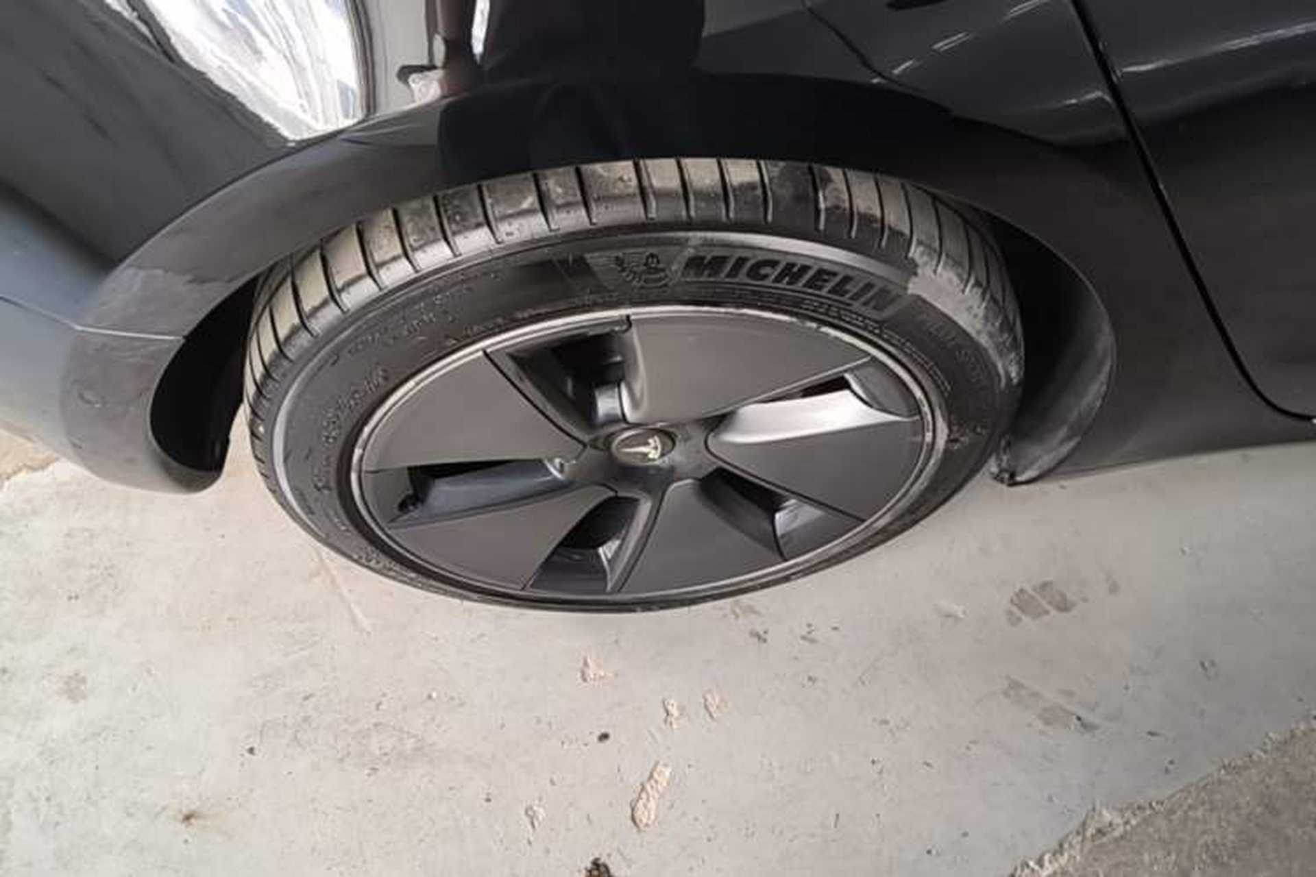 Used Tesla Model 3 2021 Revised Version Standard Range Rear-Wheel Drive Upgraded Edition 3D1 Right Rear Wheel Hub