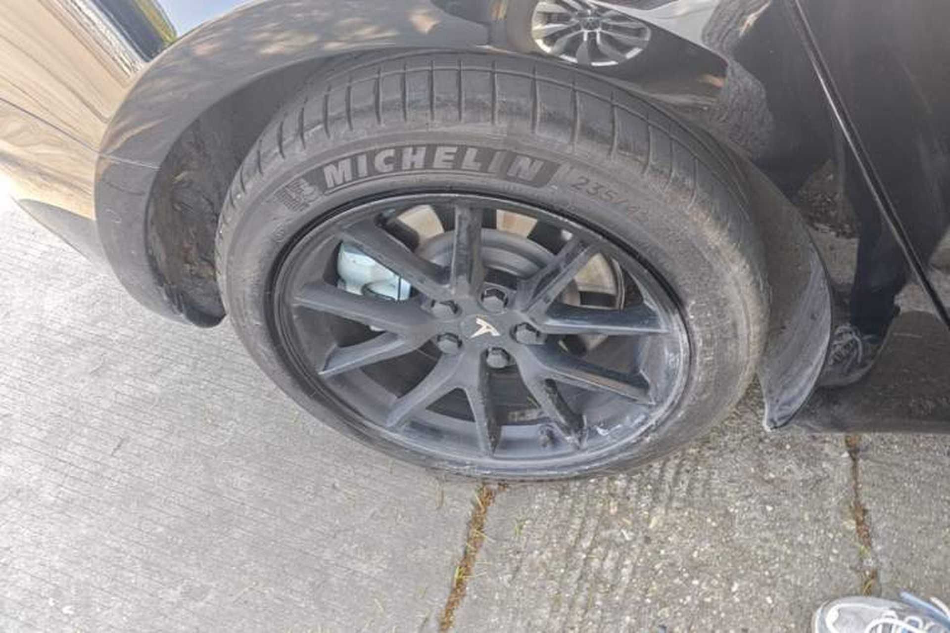 Used Tesla Model 3 2021 Standard Range Rear-Drive Upgraded Version Right Rear Wheel Hub
