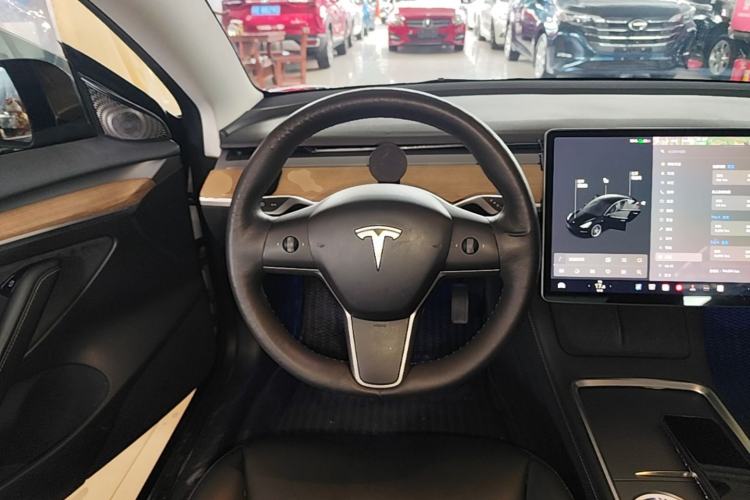 Used Tesla Model 3 2021 Revised Version Standard Range Rear-Wheel Drive Upgraded Edition 3D1 Steering Wheel