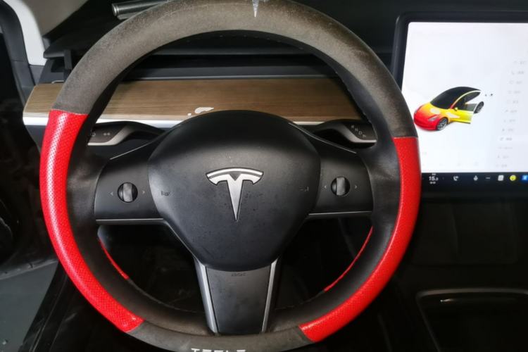 Used Tesla Model 3 2021 Revised Version Standard Range Rear-Wheel Drive Upgraded Edition 3D1 Steering Wheel