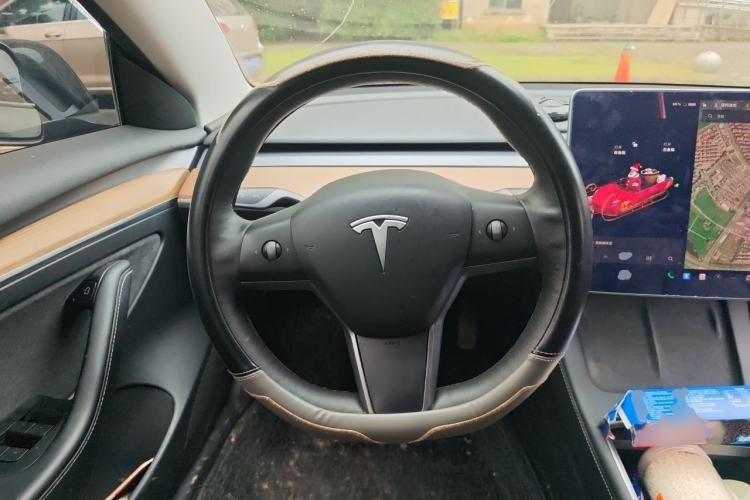 Used Tesla Model 3 2021 Standard Range Rear-Wheel Drive Upgraded Version 3D6 Steering Wheel