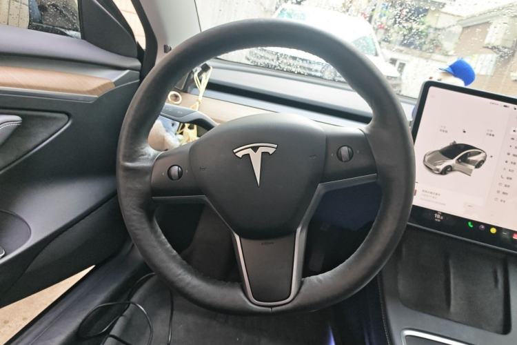 Used Tesla Model 3 2021 Revised Version Standard Range Rear-Wheel Drive Upgraded Edition 3D1 Steering Wheel