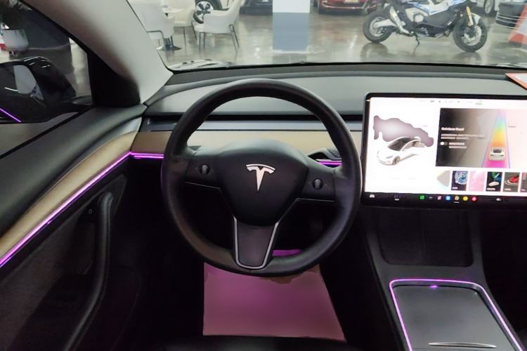 Used Tesla Model 3 2021 Standard Range Rear-Drive Upgraded Version Steering Wheel