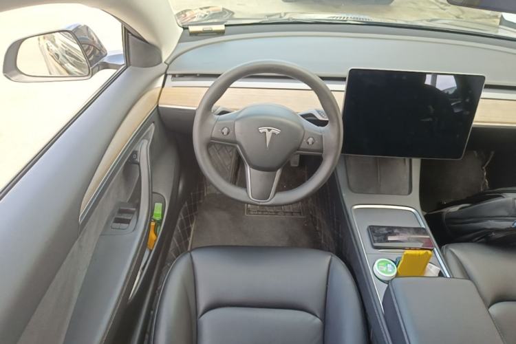 Used Tesla Model 3 2021 Revised Version Standard Range Rear-Wheel Drive Upgraded Edition 3D1 Steering Wheel