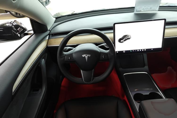 Used Tesla Model 3 2021 Revised Version Standard Range Rear-Wheel Drive Upgraded Edition 3D1 Steering Wheel