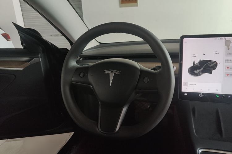 Used Tesla Model 3 2021 Standard Range Rear-Drive Upgraded Version Steering Wheel