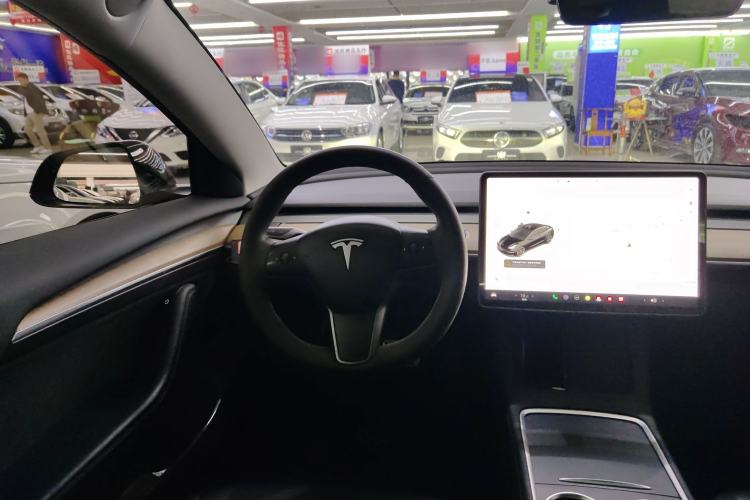 Used Tesla Model 3 2021 Standard Range Rear-Drive Upgraded Version Steering Wheel