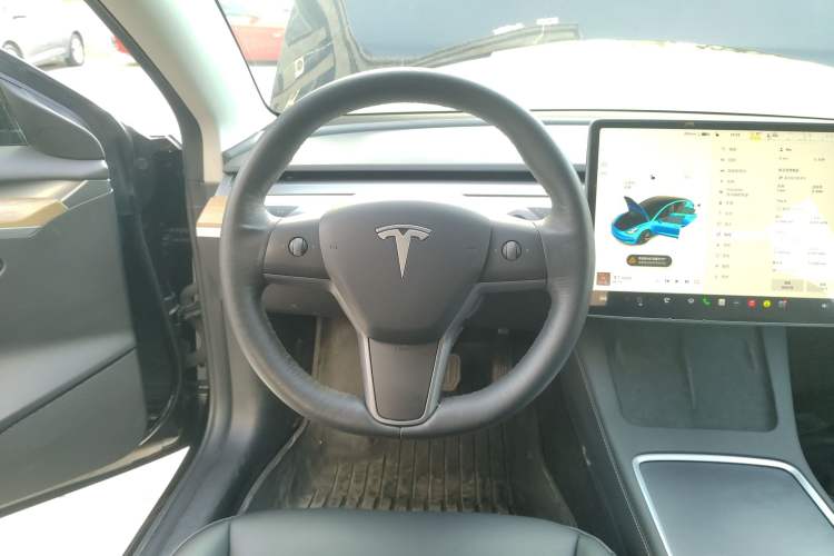 Used Tesla Model 3 2021 Standard Range Rear-Wheel Drive Upgraded Version 3D6 Steering Wheel