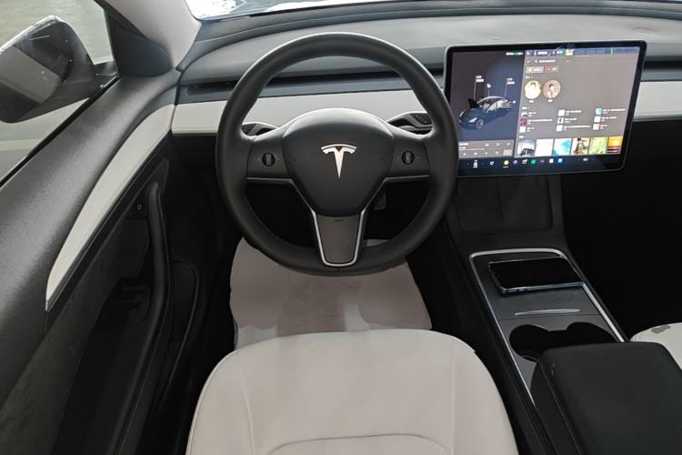 Used Tesla Model 3 2021 Revised Version Standard Range Rear-Wheel Drive Upgraded Edition 3D1 Steering Wheel