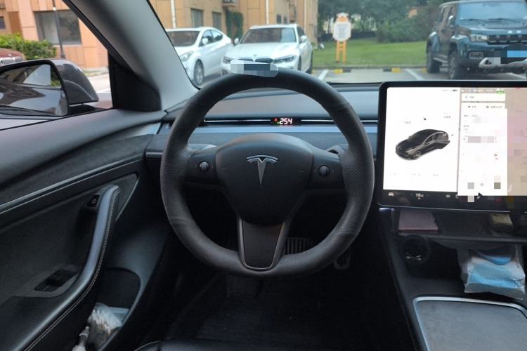 Used Tesla Model 3 2021 Revised Version Standard Range Rear-Wheel Drive Upgraded Edition 3D1 Steering Wheel