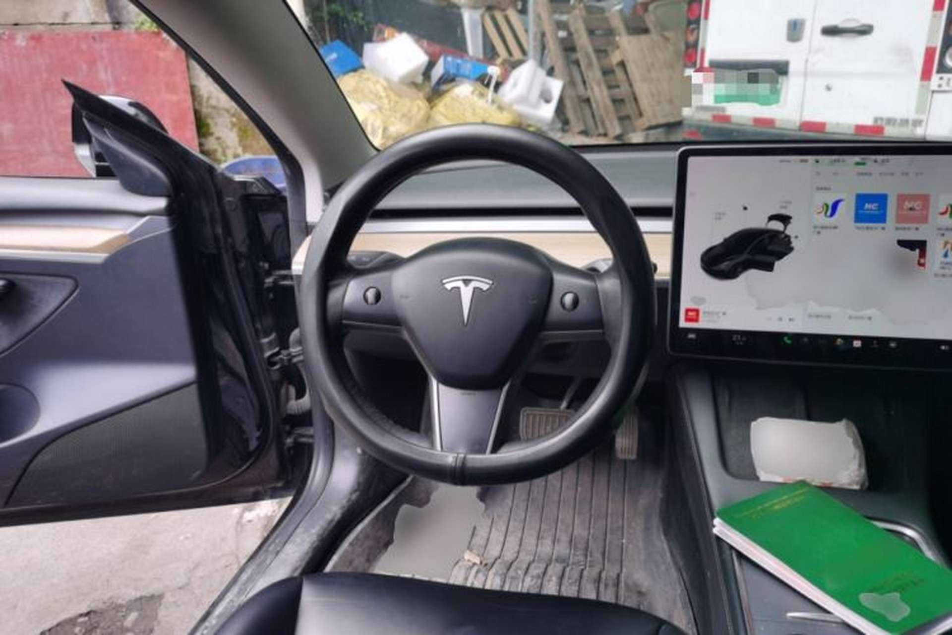 Used Tesla Model 3 2021 Standard Range Rear-Drive Upgraded Version Steering Wheel