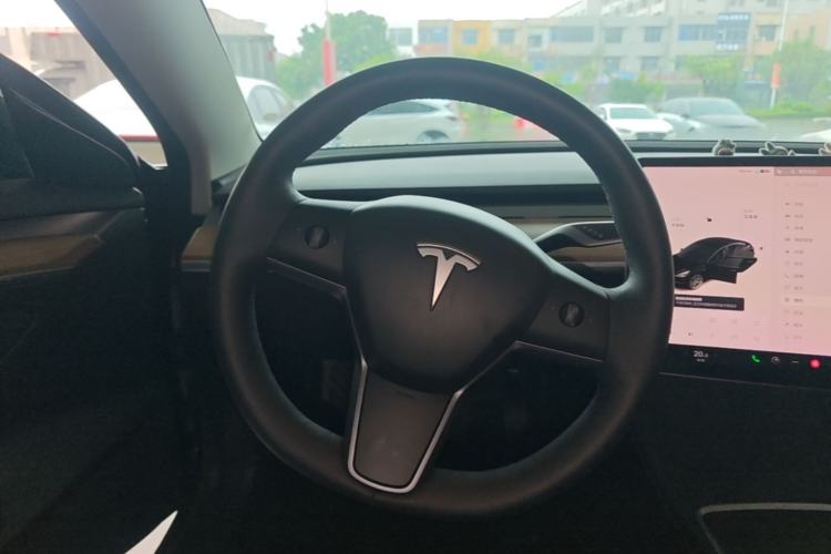 Used Tesla Model 3 2021 Standard Range Rear-Wheel Drive Upgraded Version 3D6 Steering Wheel