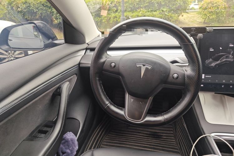 Used Tesla Model 3 2021 Standard Range Rear-Wheel Drive Upgraded Version 3D6 Steering Wheel