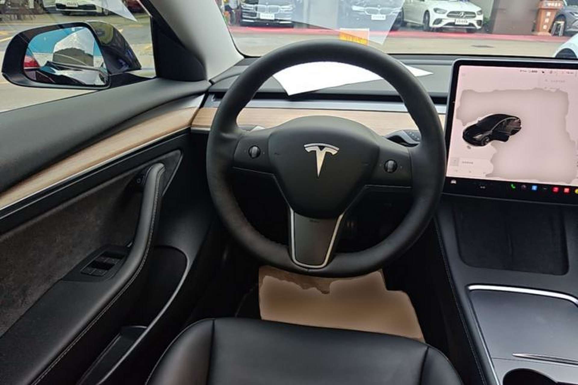Used Tesla Model 3 2021 Standard Range Rear-Drive Upgraded Version Steering Wheel