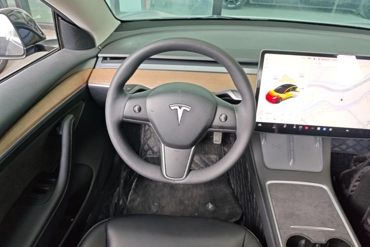 Used Tesla Model 3 2021 Standard Range Rear-Wheel Drive Upgraded Version 3D6 Steering Wheel