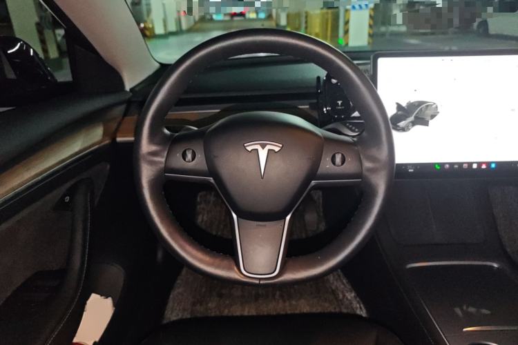 Used Tesla Model 3 2021 Standard Range Rear-Wheel Drive Upgraded Version 3D6 Steering Wheel
