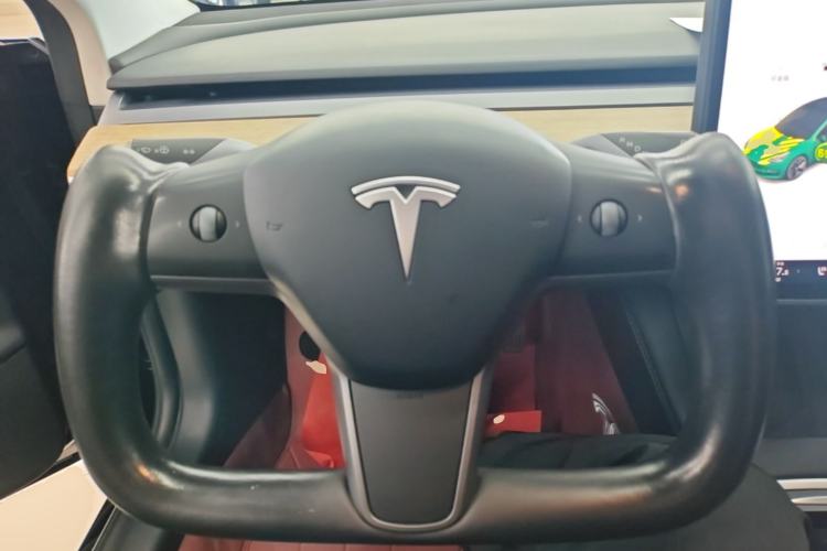 Used Tesla Model 3 2021 Standard Range Rear-Wheel Drive Upgraded Version 3D6 Steering Wheel