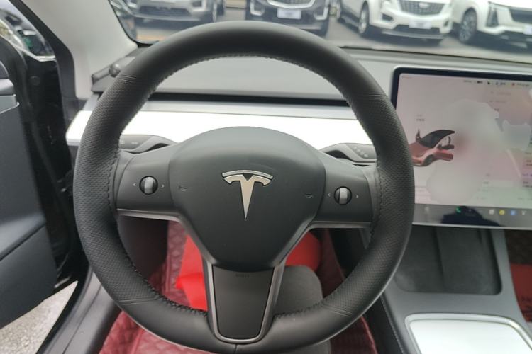 Used Tesla Model 3 2021 Revised Version Standard Range Rear-Wheel Drive Upgraded Edition 3D1 Steering Wheel