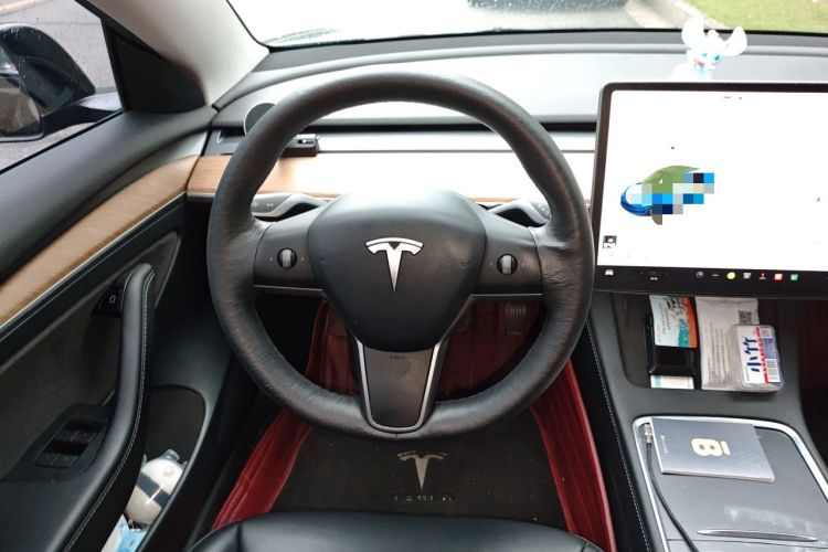 Used Tesla Model 3 2021 Standard Range Rear-Drive Upgraded Version Steering Wheel