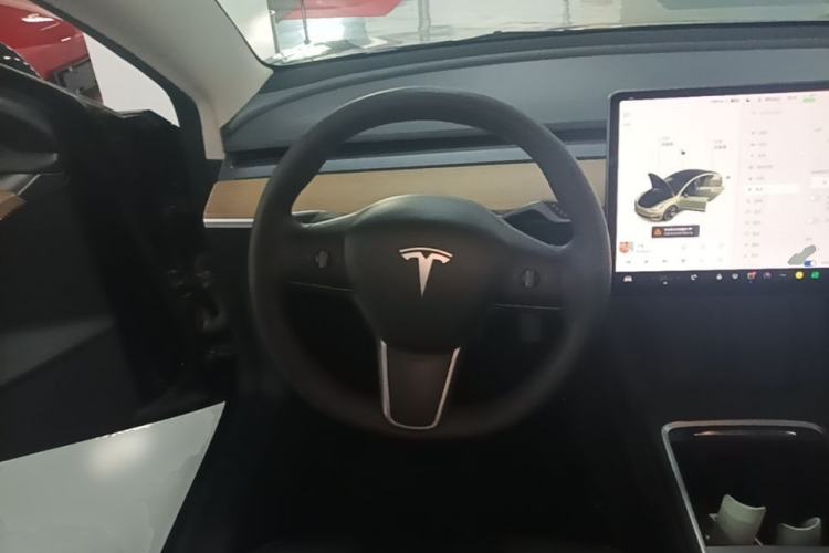 Used Tesla Model 3 2021 Standard Range Rear-Drive Upgraded Version Steering Wheel