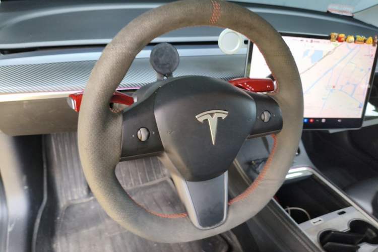 Used Tesla Model 3 2021 Standard Range Rear-Drive Upgraded Version Steering Wheel