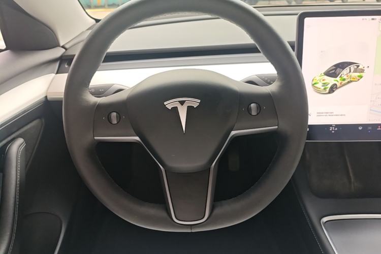 Used Tesla Model 3 2021 Standard Range Rear-Drive Upgraded Version Steering Wheel