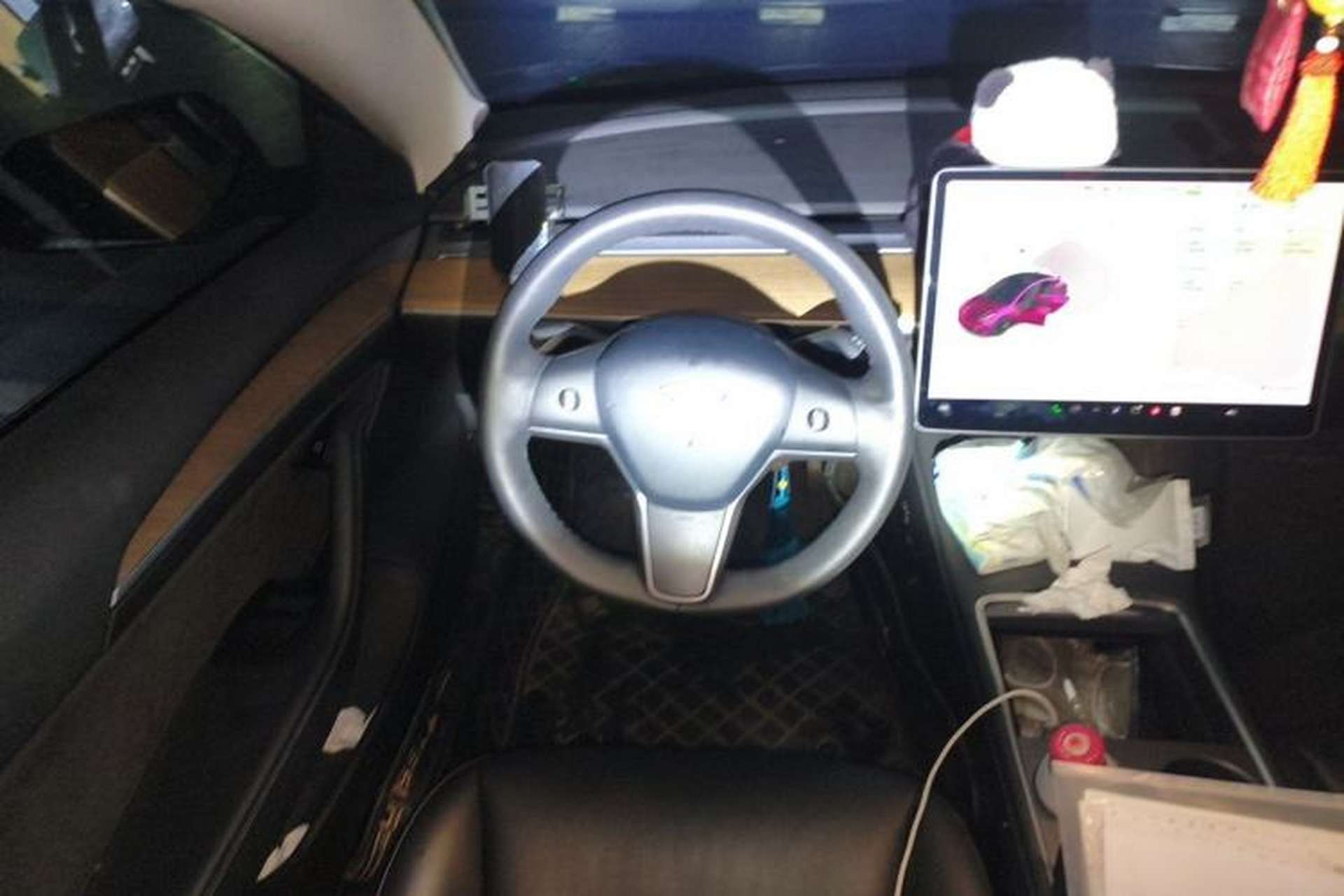 Used Tesla Model 3 2021 Standard Range Rear-Drive Upgraded Version Steering Wheel