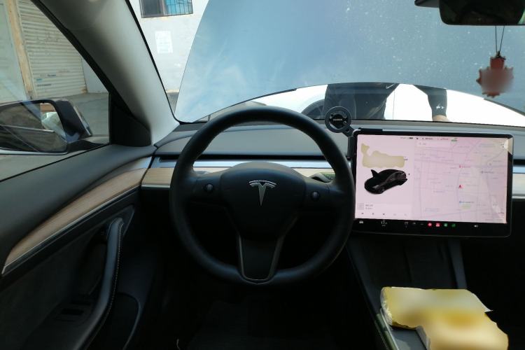 Used Tesla Model 3 2021 Standard Range Rear-Wheel Drive Upgraded Version 3D6 Steering Wheel