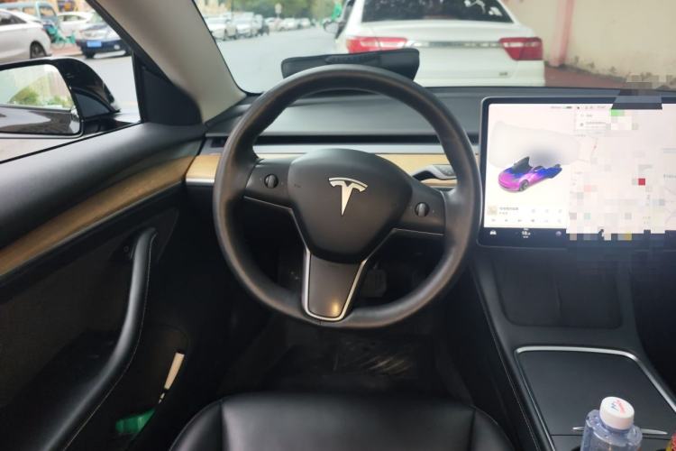 Used Tesla Model 3 2021 Standard Range Rear-Wheel Drive Upgraded Version 3D6 Steering Wheel