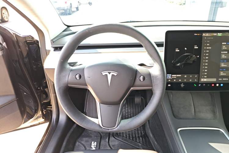 Used Tesla Model 3 2021 Revised Version Standard Range Rear-Wheel Drive Upgraded Edition 3D1 Steering Wheel