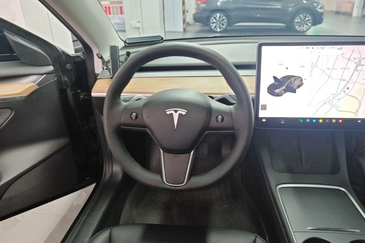 Used Tesla Model 3 2021 Standard Range Rear-Wheel Drive Upgraded Version 3D6 Steering Wheel