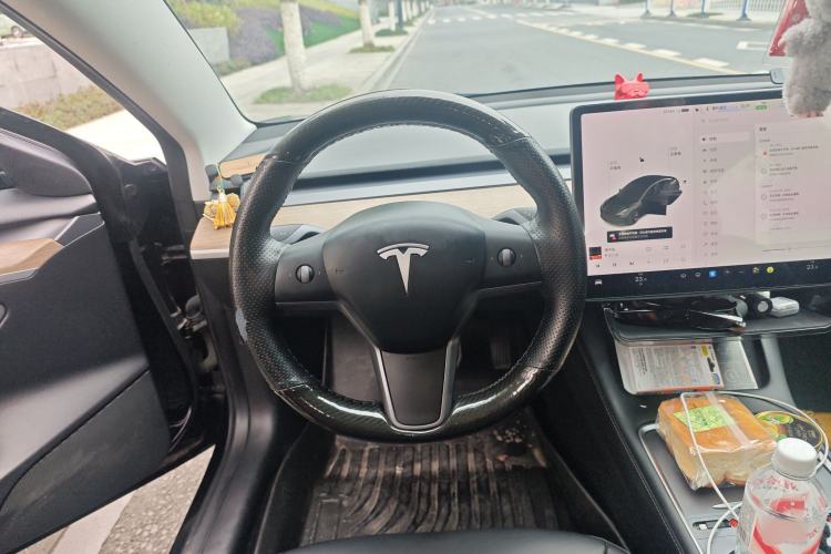 Used Tesla Model 3 2021 Standard Range Rear-Wheel Drive Upgraded Version 3D6 Steering Wheel