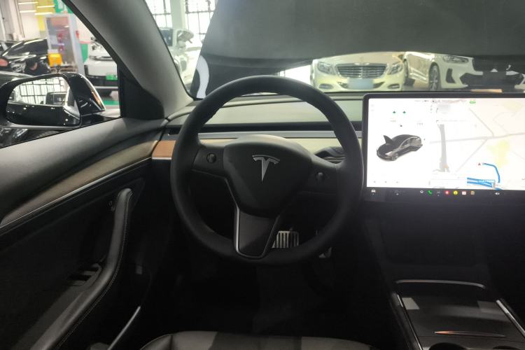 Used Tesla Model 3 2021 Standard Range Rear-Drive Upgraded Version Steering Wheel