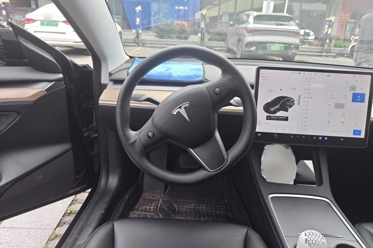 Used Tesla Model 3 2021 Revised Version Standard Range Rear-Wheel Drive Upgraded Edition 3D1 Steering Wheel