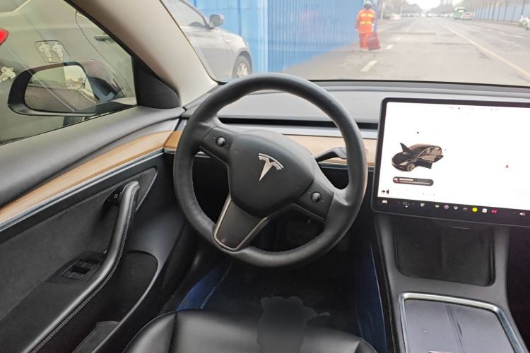 Used Tesla Model 3 2021 Standard Range Rear-Wheel Drive Upgraded Version 3D6 Steering Wheel