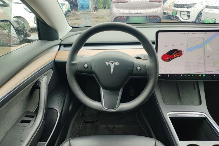 Used Tesla Model 3 2021 Revised Version Standard Range Rear-Wheel Drive Upgraded Edition 3D1 Steering Wheel