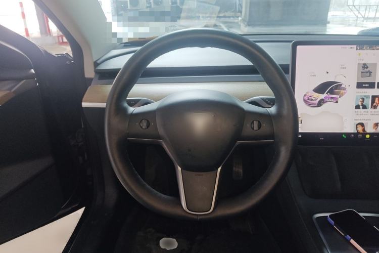 Used Tesla Model 3 2021 Standard Range Rear-Wheel Drive Upgraded Version 3D6 Steering Wheel