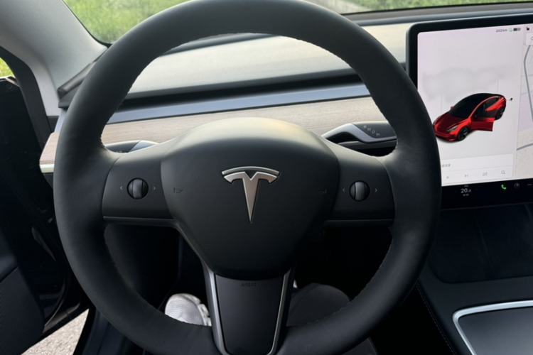 Used Tesla Model 3 2021 Standard Range Rear-Wheel Drive Upgraded Version 3D6 Steering Wheel