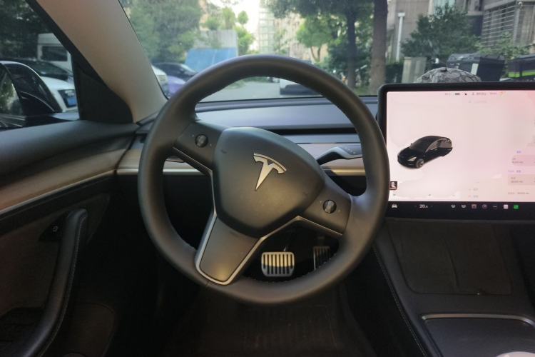 Used Tesla Model 3 2021 Standard Range Rear-Drive Upgraded Version Steering Wheel