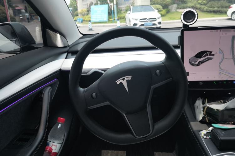 Used Tesla Model 3 2021 Standard Range Rear-Wheel Drive Upgraded Version 3D6 Steering Wheel