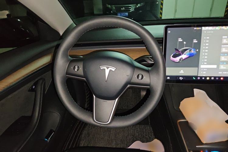 Used Tesla Model 3 2021 Standard Range Rear-Drive Upgraded Version Steering Wheel