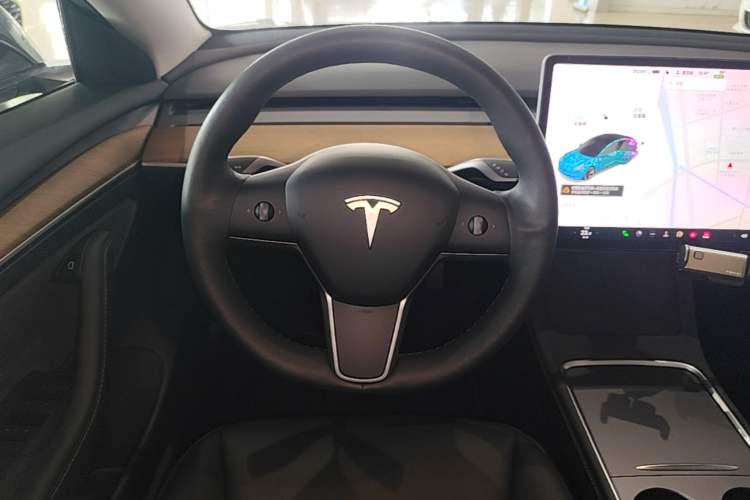 Used Tesla Model 3 2021 Standard Range Rear-Drive Upgraded Version Steering Wheel